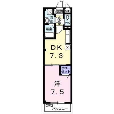 カーサ　フォルビート 205【管理NO：1-014812501-02040】 ★家具家電は申し込み後に搬入します★の外観画像