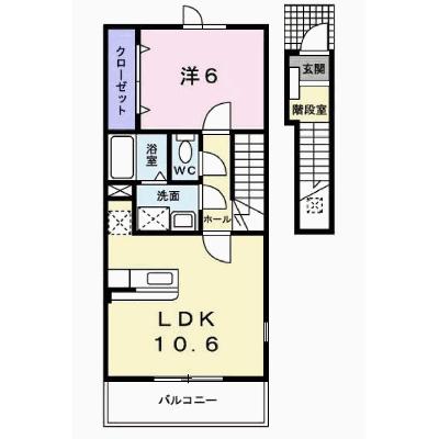ヴィッラ・ジェンテⅡ 201【管理NO：1-013396102-02010】 ★家具家電は申し込み後に搬入します 2026年08月下旬入居可能の外観画像