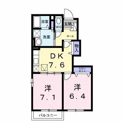 ファシネイション春日Ⅰ 103【管理NO：1-012910401-01030】 ★家具家電は申し込み後に搬入します★ ★2026年09月中旬入居可能★の外観画像