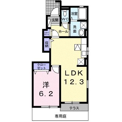 カーサ・デリカド 101【管理NO：1-018438102-01010】 ★家具家電は申し込み後に搬入します★ ★2026年08月下旬入居可能★の外観画像