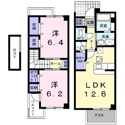 カメ－リア２番館 101【管理NO：1-012586202-01010】 ★家具家電は申し込み後に搬入します★ ★2026年09月中旬入居可能★の外観画像