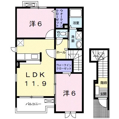 フォレスタ・高松　Ⅱ 201【管理NO：1-014947102-02010】 ★家具家電は申し込み後に搬入します 2026年08月下旬入居可能の外観画像