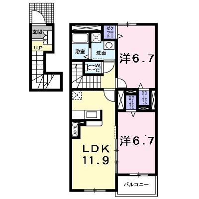 ププレ 203【管理NO：1-012877501-02030】 ★家具家電は申し込み後に搬入します 2026年08月下旬入居可能の外観画像