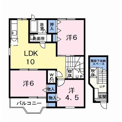 フルール・メゾン　Ｋ 201【管理NO：1-010106101-02010】 ★家具家電は申し込み後に搬入します★ ★2026年08月下旬入居可能★の外観画像