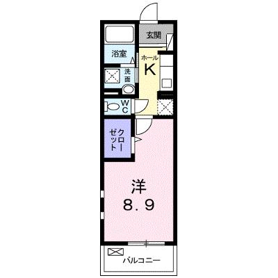 アルカディア　ＮⅠ 206【管理NO：1-019365801-02060】 ★家具家電は申し込み後に搬入します 2026年08月下旬入居可能の外観画像