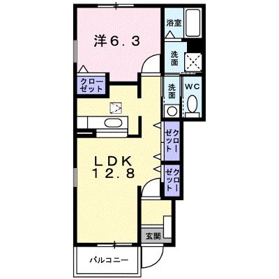 Ｓｅｒｅｎｏ　Ｕｎｏ　Ａ 101【管理NO：1-013251501-01010】 ★家具家電は申し込み後に搬入します★の外観画像