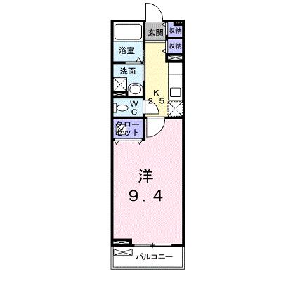 アルディエンテ 202【管理NO：1-019348001-02020】 ★家具家電は申し込み後に搬入します★の外観画像
