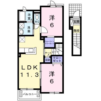 フリシュ輝 203【管理NO：1-019033201-02030】 ★家具家電は申し込み後に搬入します★ ★2026年09月下旬入居可能★の外観画像