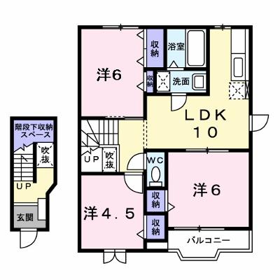 スクエアパレスⅡ 202【管理NO：1-009616501-02020】 ★家具家電は申し込み後に搬入します★の外観画像