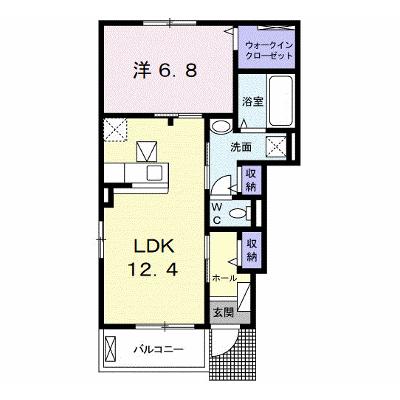 ミモザ 101【管理NO：1-027094401-01010】 ★家具家電は申し込み後に搬入します★ ★2026年09月中旬入居可能★の外観画像