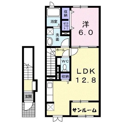 ドルチェヴィータ 202【管理NO：1-022680701-02020】 ★家具家電は申し込み後に搬入します 2026年08月下旬入居可能の外観画像