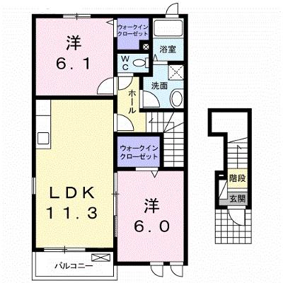 クレストＭリバー 201【管理NO：1-017537401-02010】 ★家具家電は申し込み後に搬入します★ ★2026年08月下旬入居可能★の外観画像