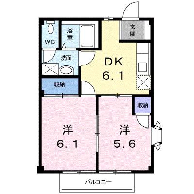 フローラＢ 201【管理NO：1-007576802-02010】 ★家具家電は申し込み後に搬入します 2026年08月下旬入居可能の外観画像