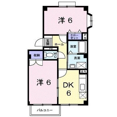 グリーンヒル弐番館 201【管理NO：1-007125301-02010】 ★家具家電は申し込み後に搬入します 2026年07月下旬入居可能の外観画像