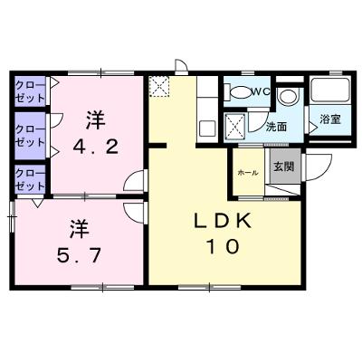 サンヴェールハイツ南 101【管理NO：1-099377901-01010】 ★家具家電は申し込み後に搬入します★ ★2026年09月上旬入居可能★の外観画像