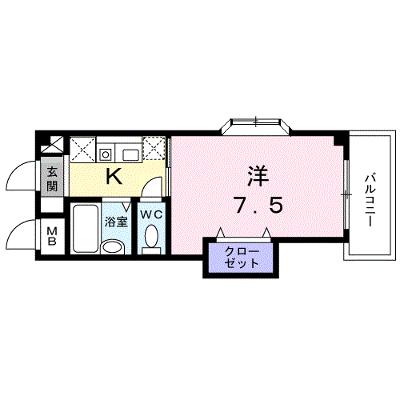 サンセールＫ 201【管理NO：1-010148901-02010】 ★家具家電は申し込み後に搬入します★の外観画像