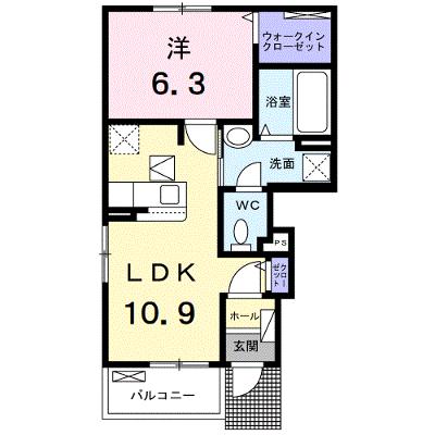 リュミエール　ドゥース　Ⅰ 101【管理NO：1-026981001-01010】 ★家具家電は申し込み後に搬入します 2026年08月下旬入居可能の外観画像