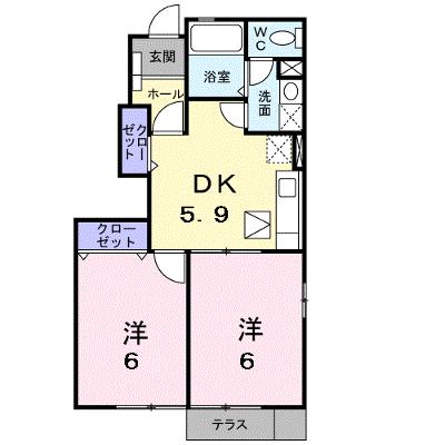 スカイラ－クⅠ 101【管理NO：1-012526101-01010】 ★家具家電は申し込み後に搬入します 2026年09月中旬入居可能の外観画像