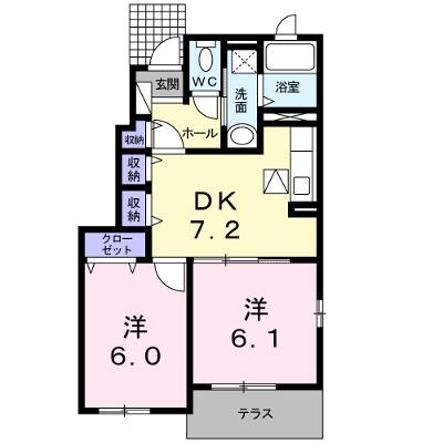 メゾンエスポワールⅠ 101【管理NO：1-017333101-01010】 ★家具家電は申し込み後に搬入します★ ★2026年08月下旬入居可能★の外観画像