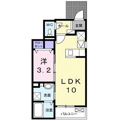 クラールフリーデ 101【管理NO：1-027875801-01010】 ★家具家電は申し込み後に搬入します 2026年09月中旬入居可能の外観画像
