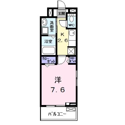 ブランシュ（Ｂｌａｎｃｈｅ） 301【管理NO：1-027426401-03010】 ★家具家電は申し込み後に搬入します★の外観画像