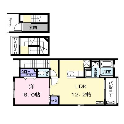 メゾン　ＫＩＴＥ（カイト） 302【管理NO：1-021327001-03020】 ★家具家電は申し込み後に搬入します 2026年08月下旬入居可能の外観画像