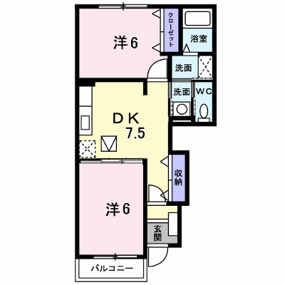 アルモニー　スクエアＡ 102【管理NO：1-015050601-01020】 ★家具家電は申し込み後に搬入します★の外観画像