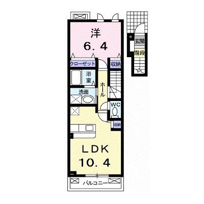 アヴェニールＡ 203【管理NO：1-014899101-02030】 ★家具家電は申し込み後に搬入します 2026年09月上旬入居可能の外観画像