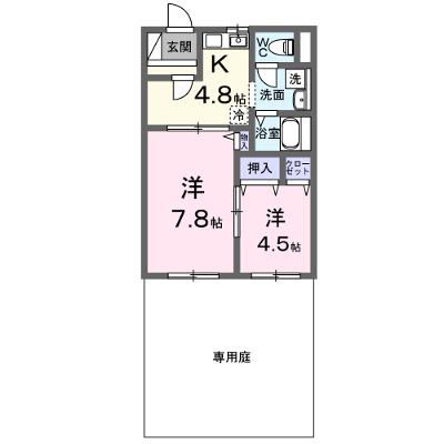 Ｊ・フローレンス 102【管理NO：1-099396801-01020】 ★家具家電は申し込み後に搬入します 2026年09月中旬入居可能の外観画像
