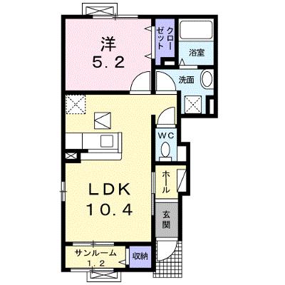 Ｙｏｕｒ　Ｌｉｆｅ 105【管理NO：1-017840901-01010】 ★家具家電は申し込み後に搬入します★の外観画像