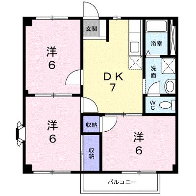 エステートカズミ 102【管理NO：1-004105401-01020】 ★家具家電は申し込み後に搬入します★の外観画像
