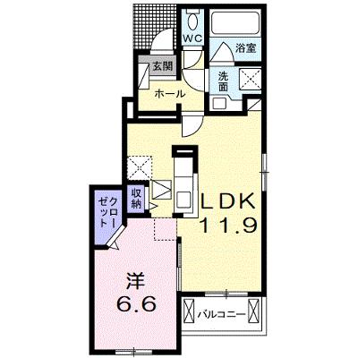 アルコバレーノ 101【管理NO：1-024247201-01010】 ★家具家電は申し込み後に搬入します 2026年08月下旬入居可能の外観画像