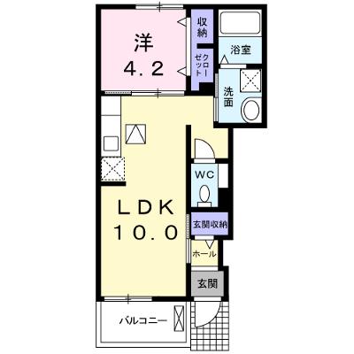 ブローテ 102【管理NO：1-019548901-01020】 ★家具家電は申し込み後に搬入します 2026年09月中旬入居可能の外観画像