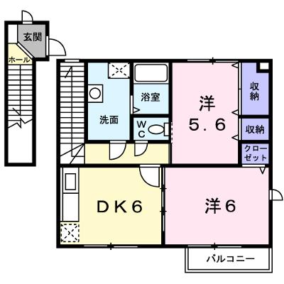 ラーピハイツⅡ 201【管理NO：1-012323102-02010】 ★家具家電は申し込み後に搬入します 2026年09月中旬入居可能の外観画像