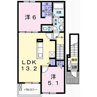 ベル・セーズⅠ 202【管理NO：1-020273501-02020】 ★家具家電は申し込み後に搬入します★の外観画像