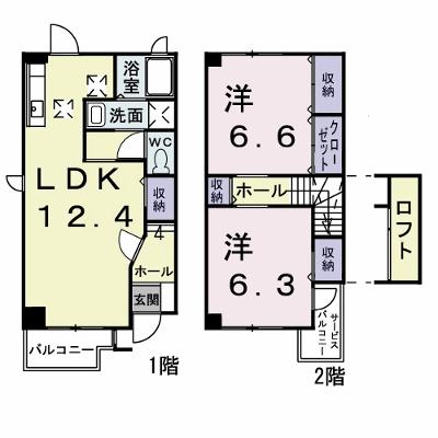 アウローラＢ 101【管理NO：1-011878102-01010】 ★家具家電は申し込み後に搬入します 2026年09月上旬入居可能の外観画像