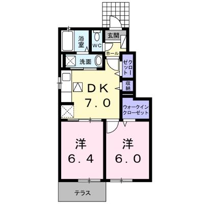 ヴィラ・アリエッタ　Ａ 103【管理NO：1-019352201-01030】 ★家具家電は申し込み後に搬入します★の外観画像