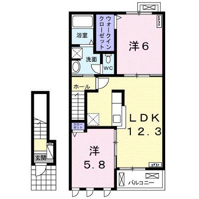 ラ・フレーズ　Ｄ 203【管理NO：1-024388202-02030】 ★家具家電は申し込み後に搬入します★ ★2026年08月下旬入居可能★の外観画像