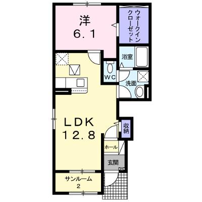 ブリリアント　Ⅱ 101【管理NO：1-025727502-01010】 ★家具家電は申し込み後に搬入します★ ★2026年08月下旬入居可能★の外観画像
