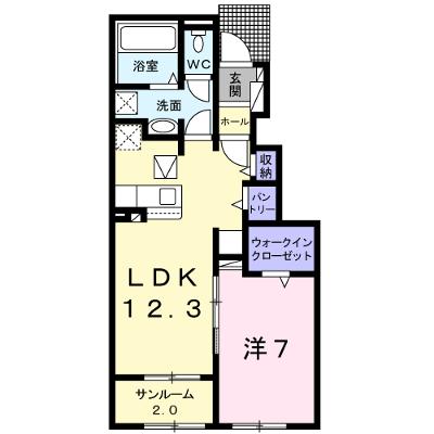 ノヴァ　Ⅱ 102【管理NO：1-025156802-01020】 ★家具家電は申し込み後に搬入します 2026年10月中旬入居可能の外観画像