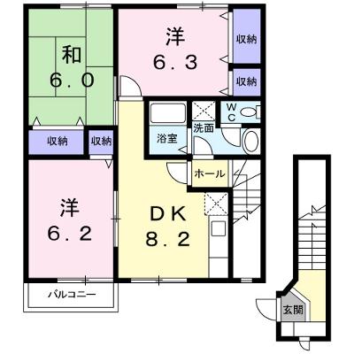 サニースクエア 201【管理NO：1-010939601-02010】 ★家具家電は申し込み後に搬入します★ ★2026年08月下旬入居可能★の外観画像