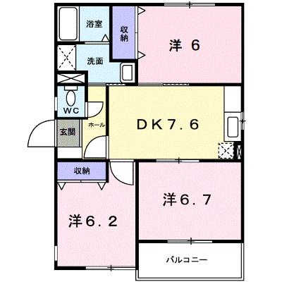 ブランシェ髙森 201【管理NO：1-007564801-02010】 ★家具家電は申し込み後に搬入します★ ★2026年10月中旬入居可能★の外観画像