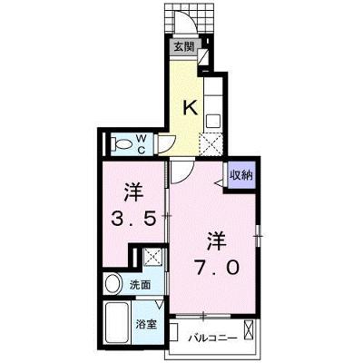 グランツ・フジ 101【管理NO：1-017393301-01010】 ★家具家電は申し込み後に搬入します 2026年08月下旬入居可能の外観画像