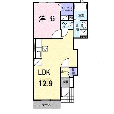 レスト・パークⅡ 101【管理NO：1-014583202-01010】 ★家具家電は申し込み後に搬入します 2026年08月下旬入居可能の外観画像