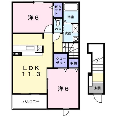 Ｌｉｖｅｒｔｙ　ｄｒｅａｍ　Ⅶ 205【管理NO：1-014611401-02040】 ★家具家電は申し込み後に搬入します★ ★2026年09月中旬入居可能★の外観画像