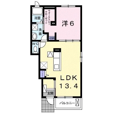 アルタコッリーナファイブ 105【管理NO：1-021777701-01040】 ★家具家電は申し込み後に搬入します★ ★2026年08月下旬入居可能★の外観画像