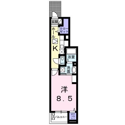 ル　レーヴＢ 106【管理NO：1-025118102-01050】 ★家具家電は申し込み後に搬入します★の外観画像