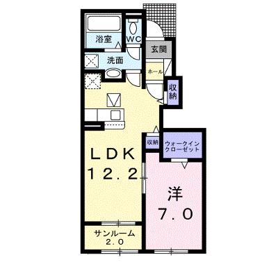シャトルガーデンＦＳ．Ⅳ 102【管理NO：1-026492302-01020】 ★家具家電は申し込み後に搬入します★ ★2026年09月中旬入居可能★の外観画像