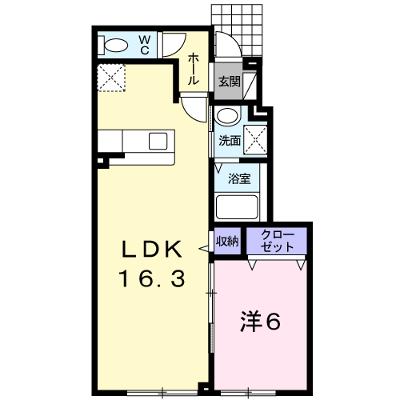 メゾン・ラフィネⅠ 103【管理NO：1-019904101-01030】 ★家具家電は申し込み後に搬入します★の外観画像