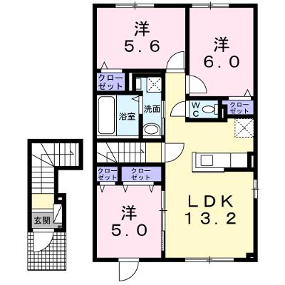 Ｅｖｉｔａ（エヴィタ） 204【管理NO：1-027301301-02040】 ★家具家電は申し込み後に搬入します★ ★2026年09月中旬入居可能★の外観画像